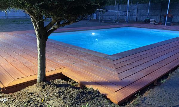 Terrasse pour piscine