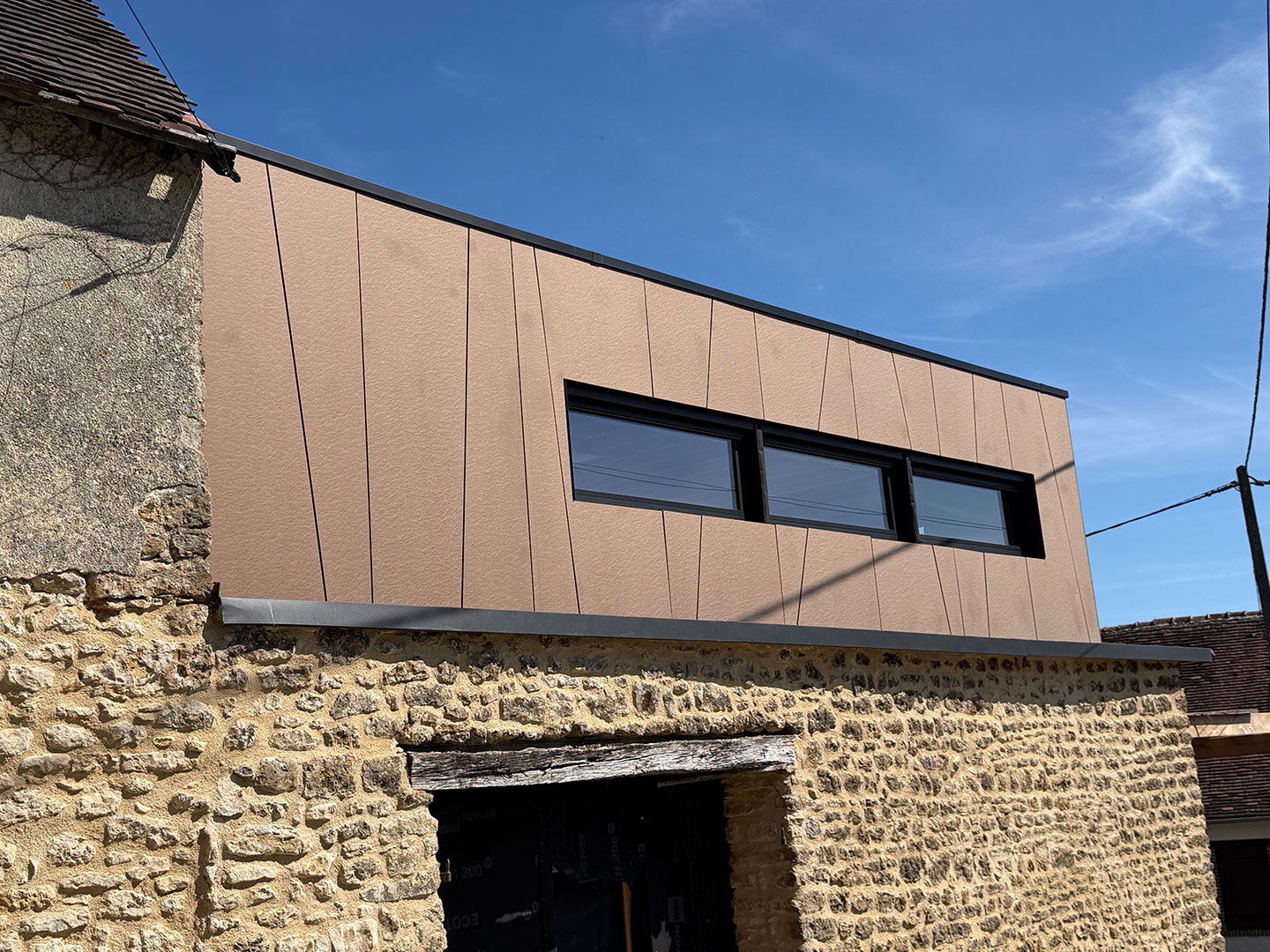 Bardage et plafond en Ayous